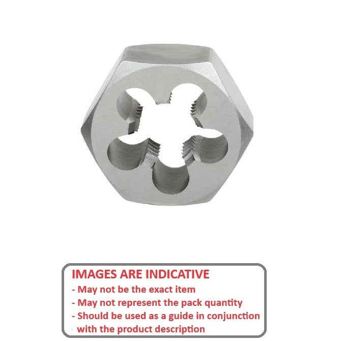1049054 | DNT-032C-16 (2 Pcs) --- Threading Tools - 5-40 UNC -3.18mm- 0.635 mm / 40 TPI - Nut - Carbon Steel