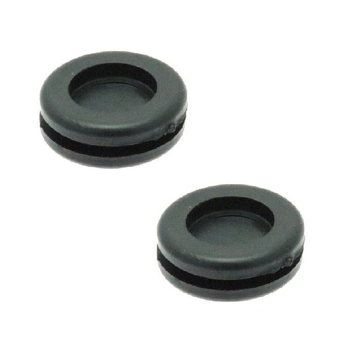 Natural Rubber Grommets - 10.6x6.4x13.3 mm - Natural Rubber