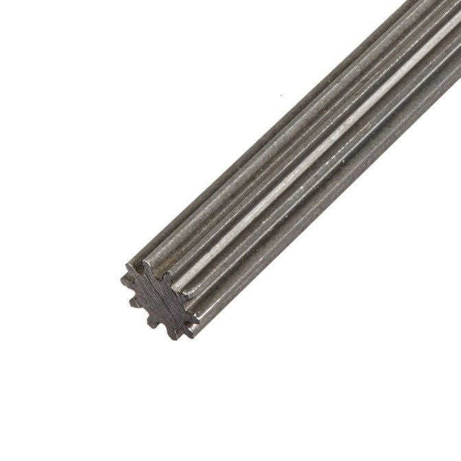 1083638 | G007L-09-D32-0300-C (Length) --- Pinion Wire 32DP Gears - 9 tooth - 8.738x300 mm - Carbon steel