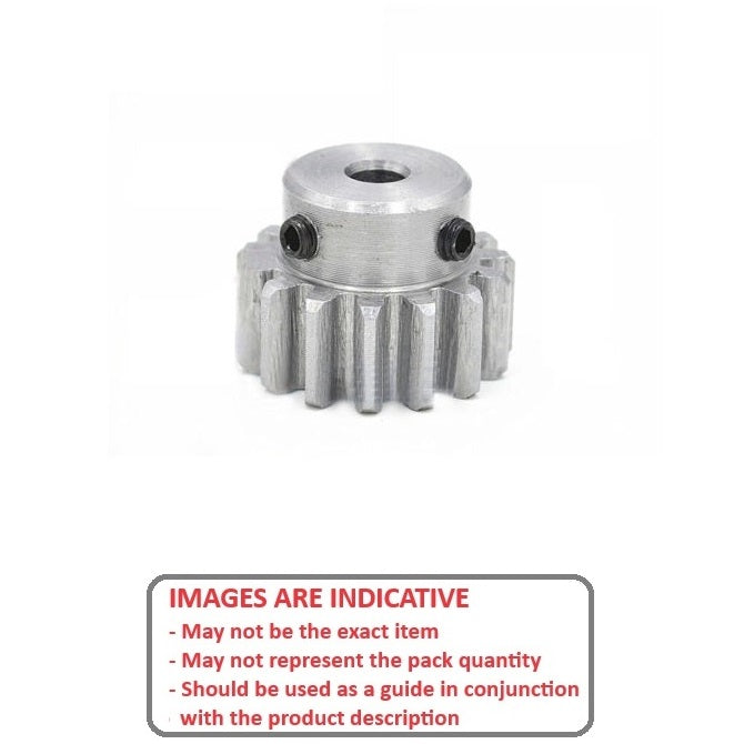 1105160 | G014B-014-M1-080-050-C --- Spur Gears - 14 tooth - 14x5 mm - S45C Steel