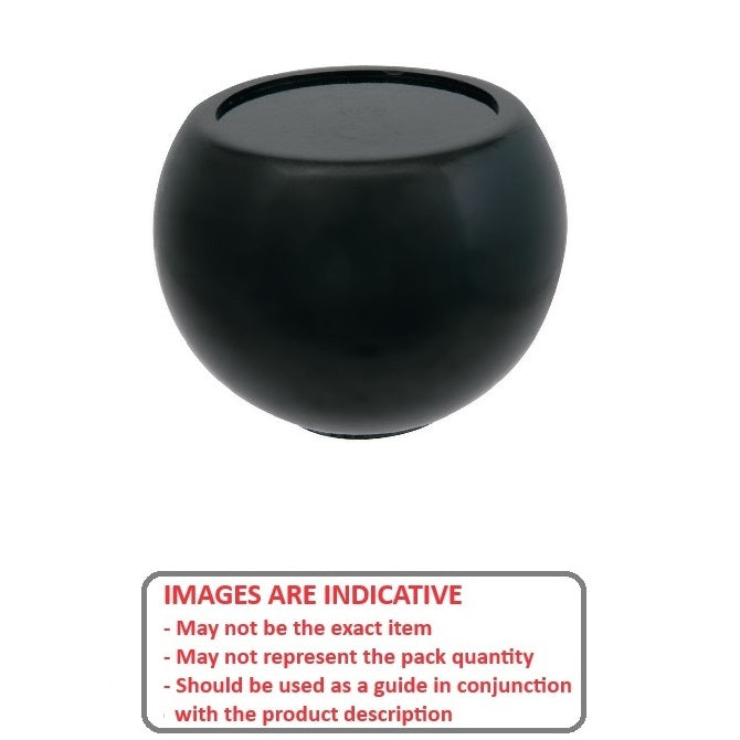 1102453 | KF127C-048-TRT --- Ball Knobs - 1/2-13 UNC -12.7mm- 47.63x15.9 mm - Plastic