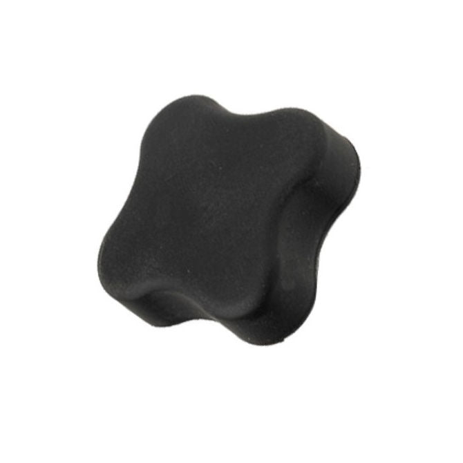 1077646 | KF079C-076-4L-SFT --- Lobe Knobs - 5/16-18 UNC -7.94mm- 76.2x12.7 mm - Zinc Plated Brass