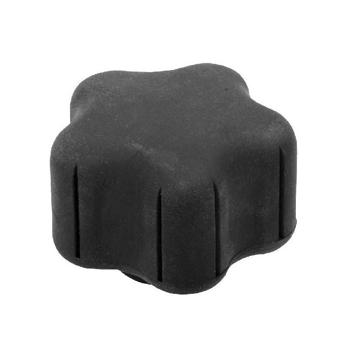 1077374 | KF079C-039-5LSFT --- Lobe Knobs - 5/16-18 UNC -7.94mm- 38.61x12.7 mm - Plated Brass