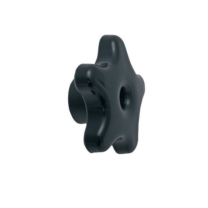 1073323 | KF064C-057-5L-PB --- Lobe Knobs - 1/4-20 UNC -6.35mm- 57.15x18.3 mm - Zinc Plated Steel Hex Nut