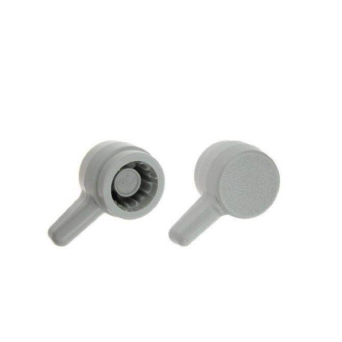 1078086 | KM079-021-L-G (10 Pcs) --- Thumb Knobs - 5/16 -7.94mm- - Use Own Screw 21.43x13.5 mm - Plastic