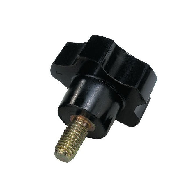 1072830 | KM064C-032-5L19-ST --- Lobe Knobs - 1/4-20 UNC -6.35mm- 32x19.1 mm - Plated Steel