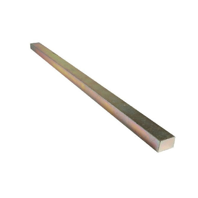 1058361 | 2R-0048-0079-0300-KZO (2 Pcs) --- Rectangular Keysteel Lengths - 4.763x7.938x300 mm - Carbon Steel 1045 Zinc Plated