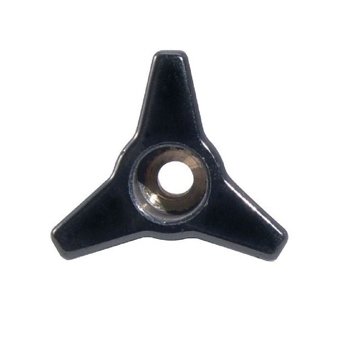 1072129 | KF064C-019-TRI-PF (500 Pcs) --- Tri Knobs - 1/4-20 UNC - 6.35mm - 19.05 - Brass