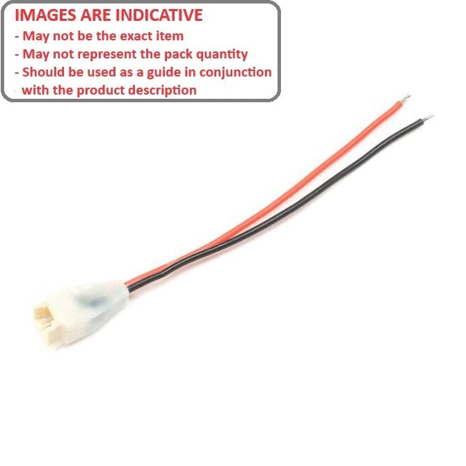 1222603 | LE-BAT-M-BLA-BL (6 Pcs) --- Leads Hobby - Side 1 Battery - 1 Cell Lipo Male Blank - Parkzone