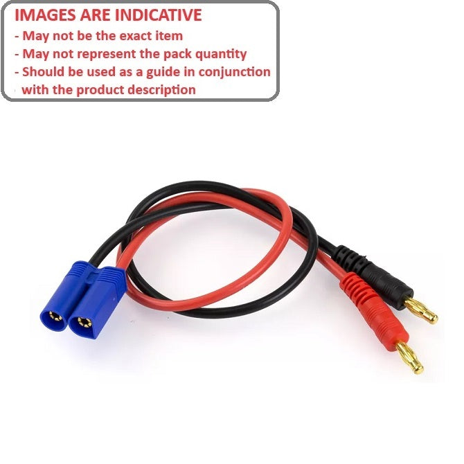 1228404 | LE-EC5-F-BU4-M (2 Pcs) --- Leads Hobby - Side 1 EC5 Female Bullet - 4mm Male - Generic