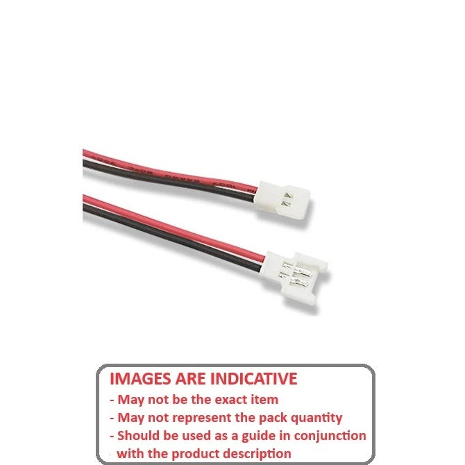 1223172 | LE-MIC-FM-BLA-BL (Set) --- Leads Hobby - Side 1 Micro Series Connectors Male / Female Blank - Losi