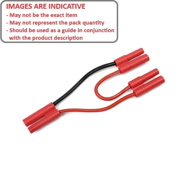 1228167 | LES-BU35-M-BU35-M-3 (2 Pcs) --- Leads Hobby - Side 1 3.5mm Bullet Male 3.5mm Bullet Male - Generic