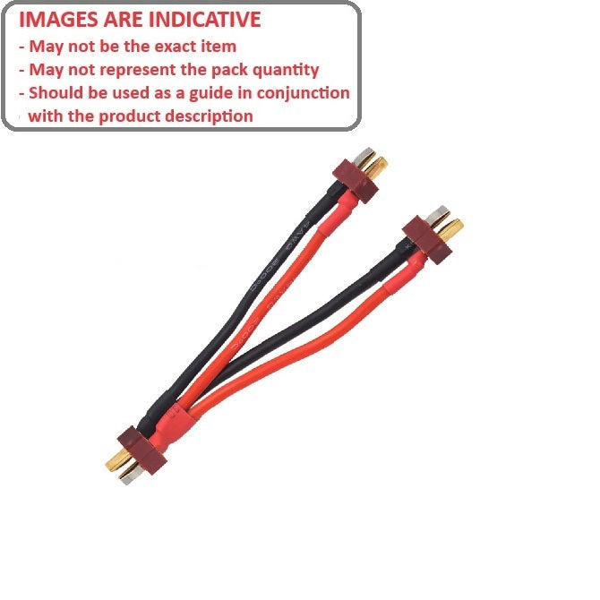 1228669 | LEY-MIN-M-MIN-M (2 Pcs) --- Leads Hobby - Side 1 Mini Deans Male Mini Deans Male - Generic