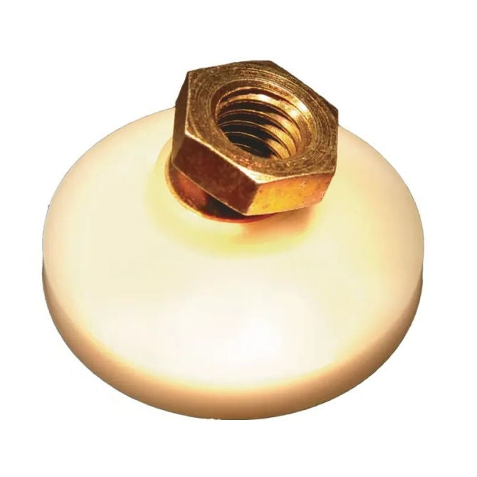 1072497 | MSF-064C-CGCAP --- Levelling Socket Mounts - 1/4-20 UNC -6.35mm- 25.4x17.8 mm - Steel