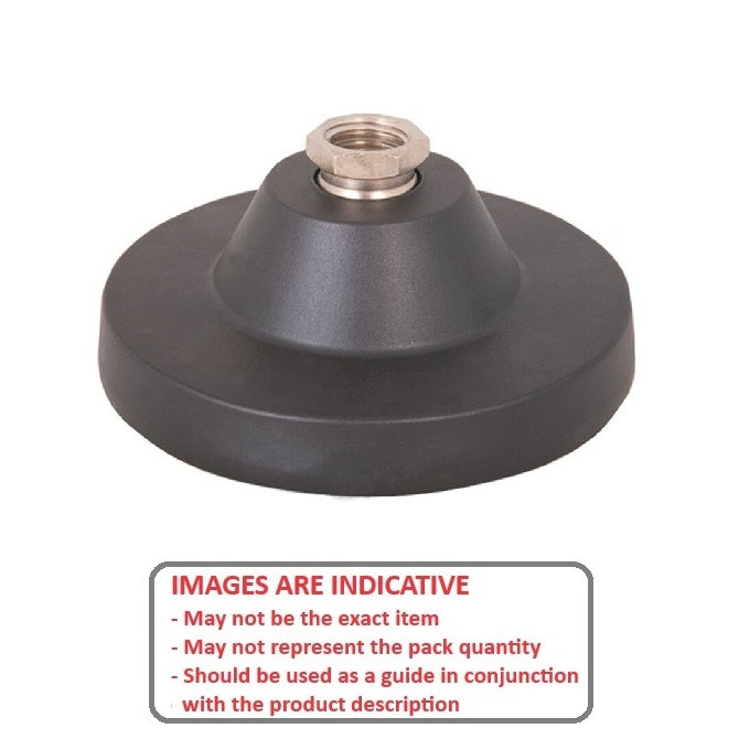 1121015 | MLF-191C-S3NY-0LH-102 --- Levelling Socket Mounts - 3/4-10 UNC -19.05mm- 101.6x18.5 mm - Stainless Steel