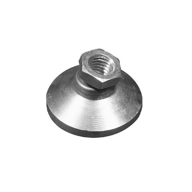 1056384 | MSF-048F-CCC --- Levelling Socket Mounts - 10-32 UNF -4.76mm- 19.1x13.5 mm - Clear Chromate