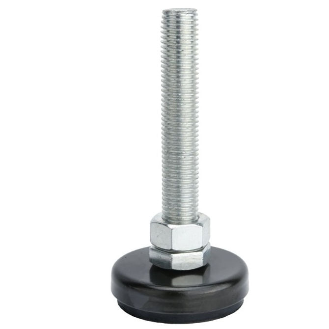1092232 | MLM-100M-080-S4RP (4 Pcs) --- Levelling Studded Mounts - M10 -10x1.5mm- 40x24 mm - Steel