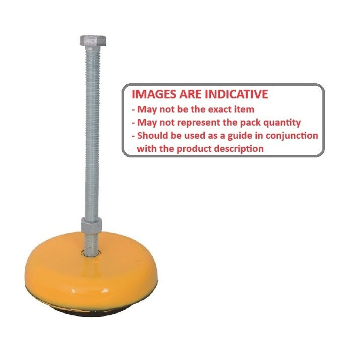 1103187 | MLM-127C-127-CEB-OSHAY-121 --- Levelling Studded Mounts - 1/2-13 UNC -12.7mm- 120.7x38.1 mm - Steel