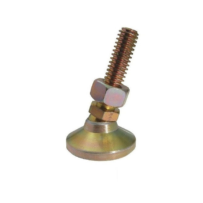 1056373 | MSM-048F-025-CGC --- Levelling Studded Mounts - 10-32 UNF -4.76mm- 19.1x13.5 mm - Steel