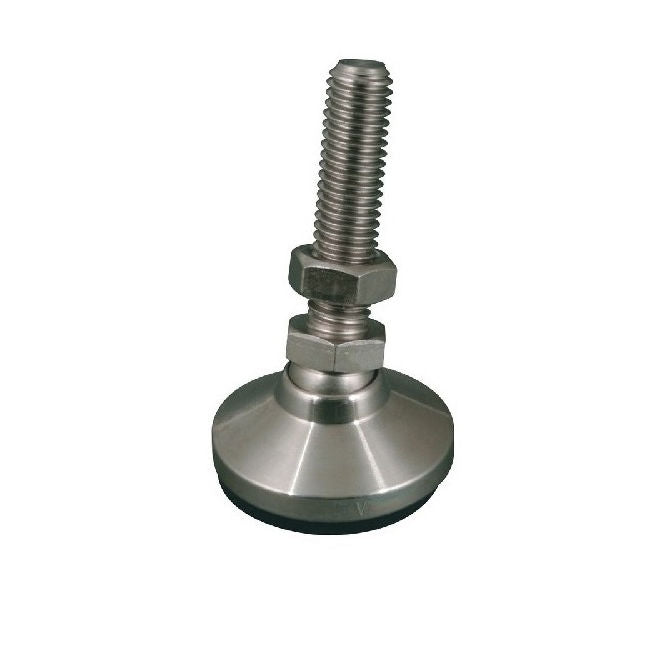 1067178 | MSM-060M-025-CNPRP --- Levelling Studded Mounts - M6 -6x1mm- 19x17 mm - Steel