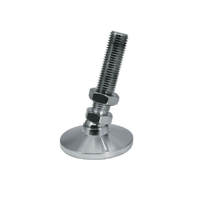 Levelling Studded Mounts - 10-32 UNF -4.76mm- 19.1x13.5 mm - Steel