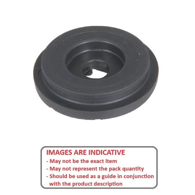 1143077 | MLP-0032-CR --- Levelling Cover Pads Mounts - 32 mm - 3.05 - - - Neoprene Rubber