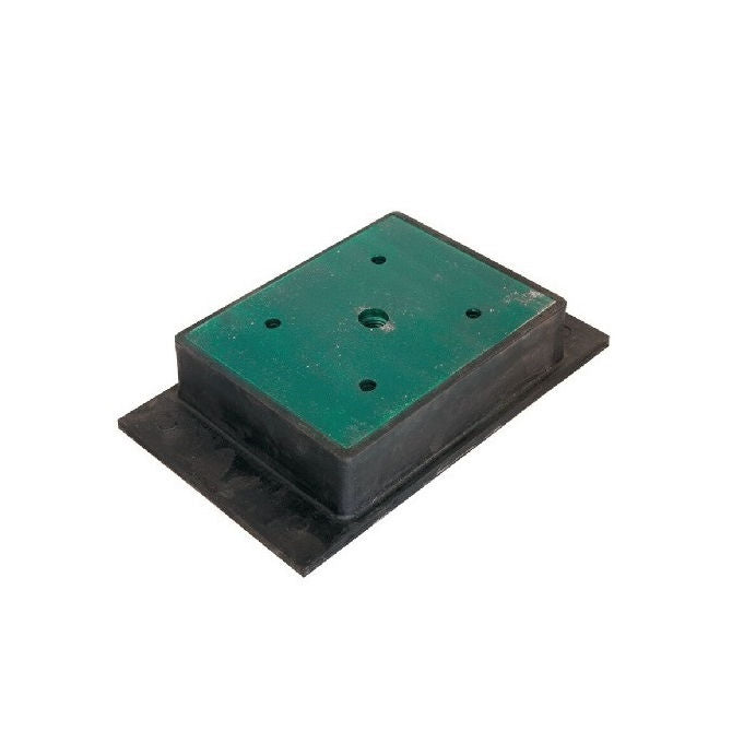 1222057 | MR4-4536 --- Rectangular 4 Bolt Mounts - 4535.9 Kg - 263.53x180.98 mm - Steel and Neoprene
