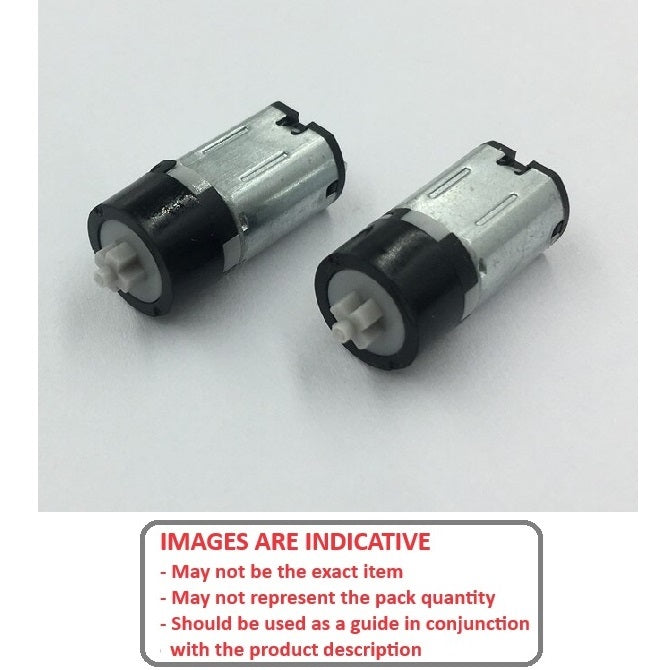 1039205 | 12GM-1-180 (2 Pcs) --- DC Gearmotors - 1.5 V - 16.6 RPM - 180:1