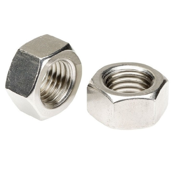 1060065 | NT050M-HX-AL (10 Pcs) --- Hexagonal Nuts - M5 -5x0.8mm- 4x8 mm - Aluminium