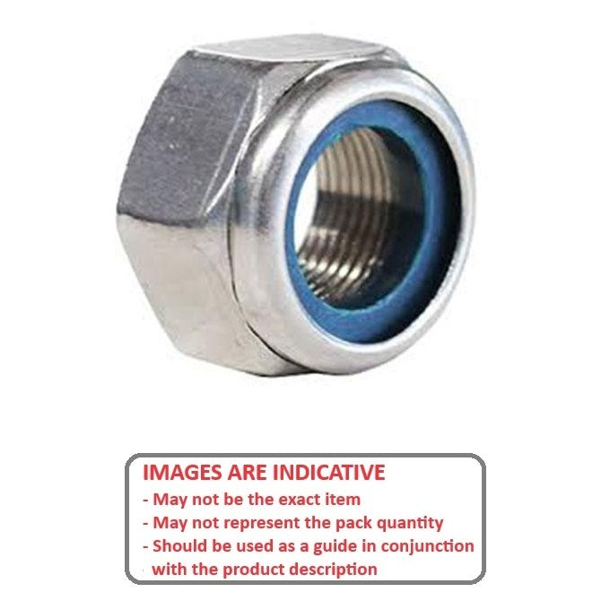 1054497 | NT040M-NI-S4 (20 Pcs) --- Hexagonal Nuts - M4 -4x0.7mm- 5x7 mm - Stainless Steel 304 Similar to A2, 18-8 HRB80