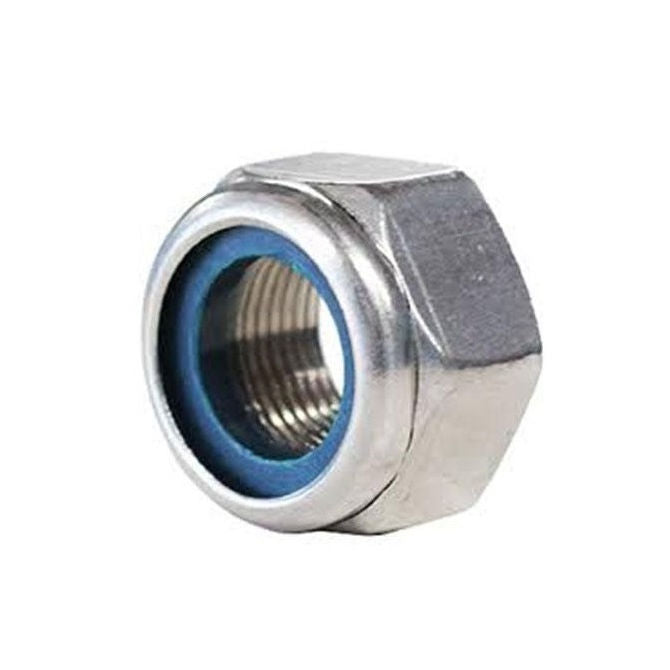 1050238 | NT035C-NI-S4 (20 Pcs) --- Hexagonal Nuts - 6-32 UNC -3.5mm- 4.2x7.7 mm - Stainless Steel 304 Similar to A2, 18-8 HRB80