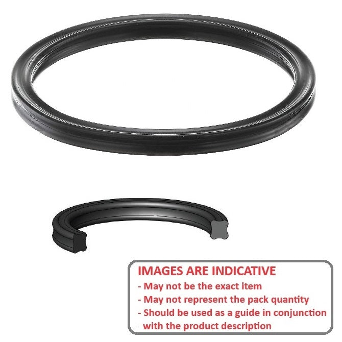 1064672 | QR-00600-080-N70-NSK (12 Pcs) --- Quad O-Rings - 6x0.8 mm - Alternative to NSK6.00 Oring