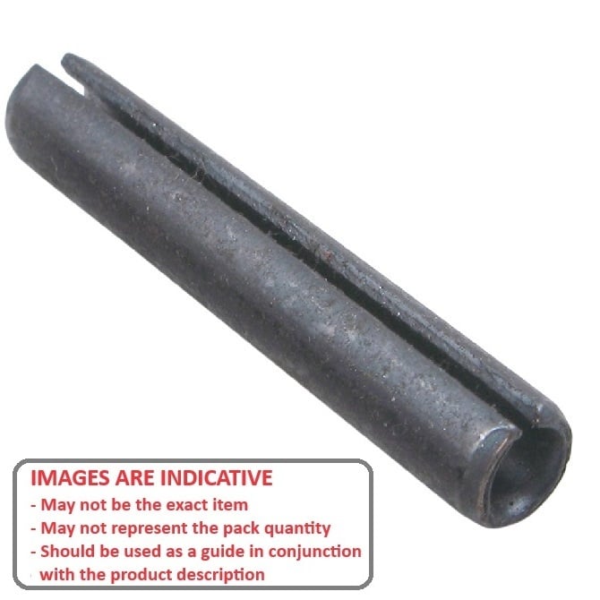 1045976 | RP030-0260-C (20 Pcs) --- Roll Pins - 3x26x3.3 mm - Carbon Spring Steel Self Finish