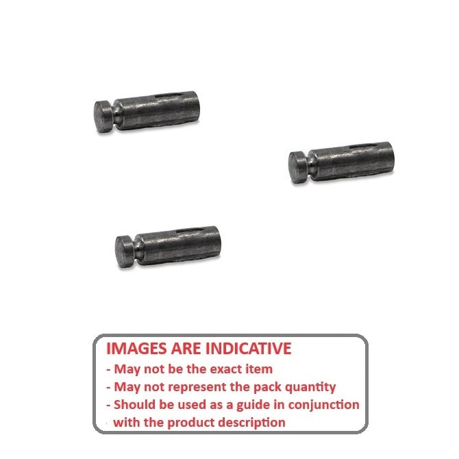 1048346 | SPP-032-19 (10 Pcs) --- Spring Posts - 3.175x19.05x1.626 mm - Steel