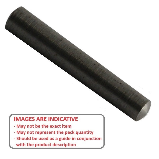 1037434 | TPM-0150-01600-M --- Taper Metric Pins - 1.5x16x1.82 mm - Carbon Steel Unhardened