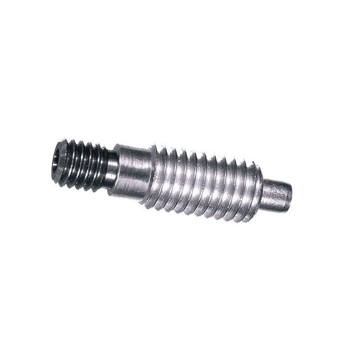 1059121 | PLST-048F-103-TAS-009 (125 Pcs) --- Spring Threaded Adapter Plungers - 10-32 UNF -4.76mm- 10.3 mm - 2.2 N - Stainless Steel