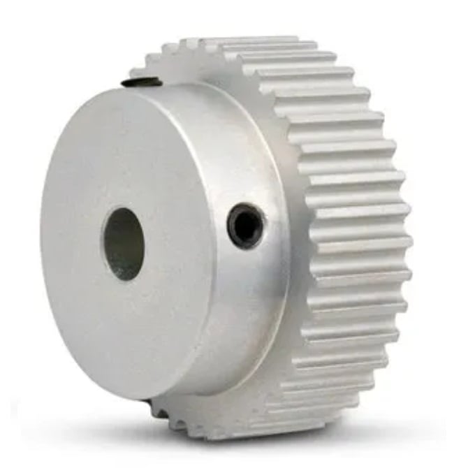 1098029 | P-050H-012-090P-AL-G-060 --- Metric Timing Pulleys - 12 tooth - 9x6 mm - Aluminium