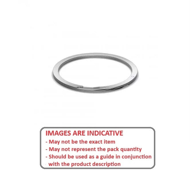1210796 | RSN-1000 (3 Pcs) --- External Retaining Rings - 254x4.75x243.21 mm - Spring Steel