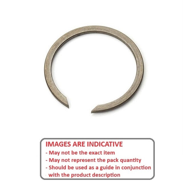 1074645 | WRI-0070-LS --- Internal Retaining Rings - 7x0.8x7.3 mm - Spring Steel