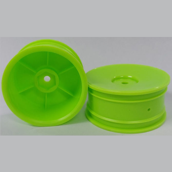 1223119 | RM-XR-052-LGSOL (6 Pcs) --- RC Car Rims Hobby - Rim Colour Lime Green Solid - Plastic