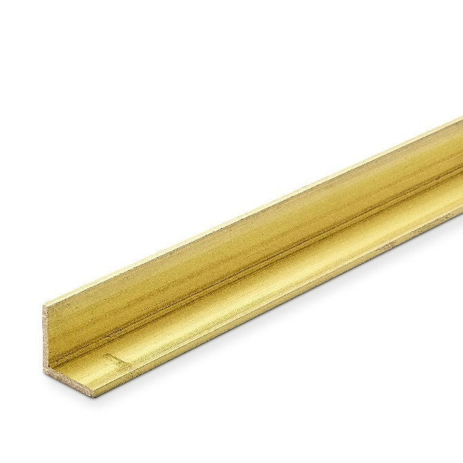 1056926 | ANGBR-048-0300 --- Brass Angle - 4.762x0.71x300 mm - Brass