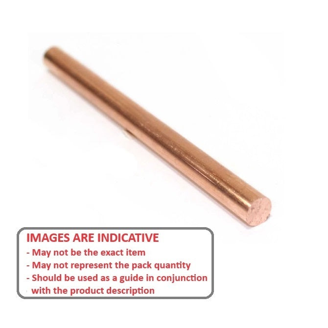 1224657 | 0R-0016-0024-SOFTPACK-CP (4 Pcs) --- Soft Metal Packs Rod - Copper 1.60mm - 2 - and 2.38 - 2 - Diameter 4 - Copper