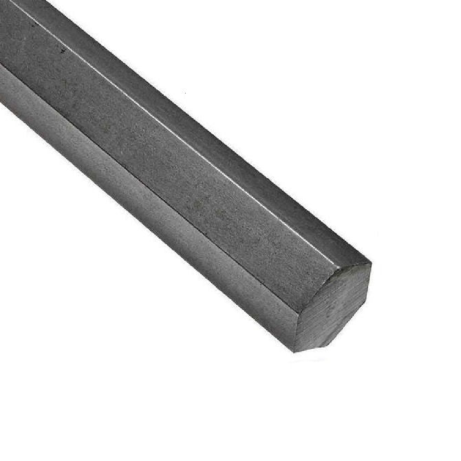 1103488 | 6R-0127-0914-CSL (Length) --- Hexagonal Bar Rod - 12.7x914 mm - Low Carbon - Carbon Steel - Low Carbon