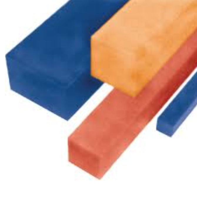 1120791 | 4R-0191-1219-U95R --- Square Bar Rod - 19.05 mm - 1219 - Polyurethane 95A