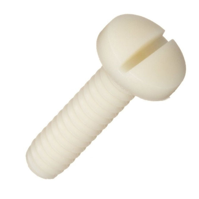 1040622 | SC022C-005-BD-SL-N (20 Pcs) --- Binder Head Screws - 2-56 UNC -2.18mm- 4.8 mm - Nylon -Zytel 101-