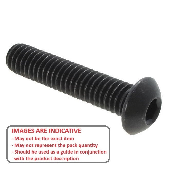 1038386 | SC019F-010-B-SK-C (60 Pcs) --- Button Screws - 1-72 UNF -1.85mm- 9.5 mm - Alloy Steel