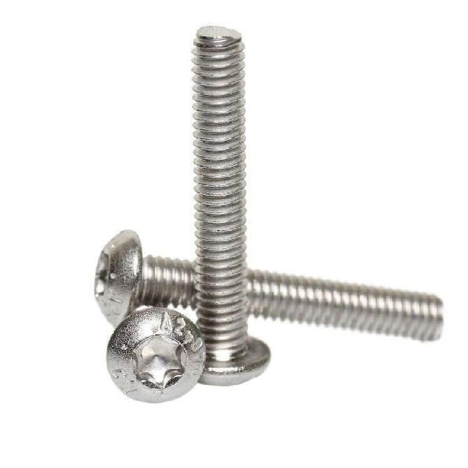 1038382 | SC019F-010-B-TX-S4 (50 Pcs) --- Button Screws - 1-72 UNF -1.85mm- 9.5 mm - 304 Stainless