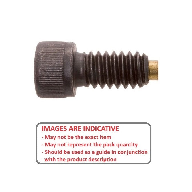 1072905 | SC064C-038-C-SK-C-BT --- Cap Tipped Screws - 1/4-20 UNC -6.35mm- 38.1x3.2 mm - Steel Alloy
