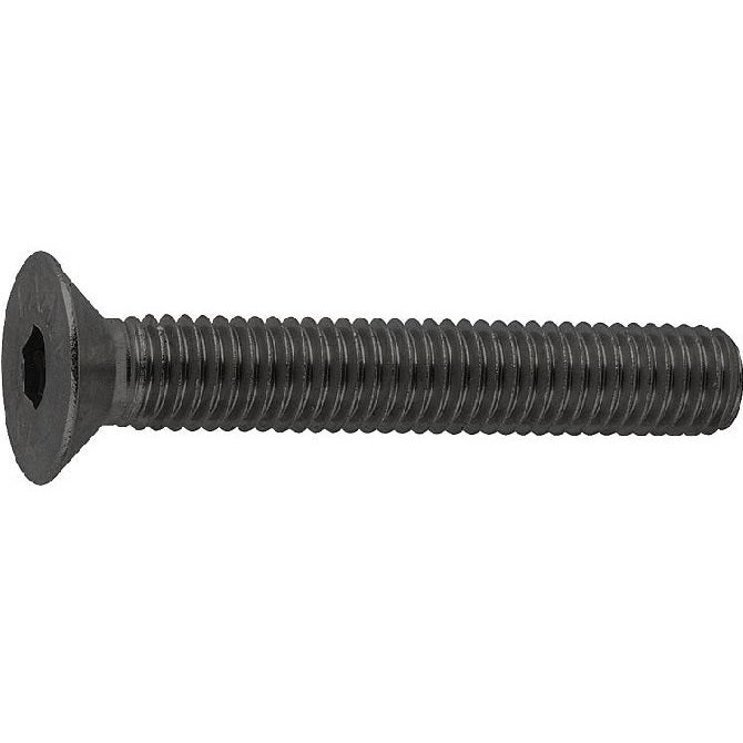 1039547 | SK015F-010-SK-C (50 Pcs) --- Countersunk Screws - 0-80 UNF -1.52mm- 9.5 mm - High Tensile Steel / Black Oxide