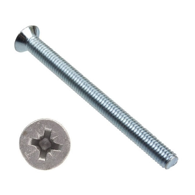 1082067 | SK080M-040-PZ-CZ (100 Pcs) --- Countersunk Screws - M8 -8x1.25mm- 40 mm - Zinc Plated Steel